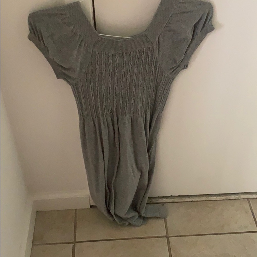 Gray dress